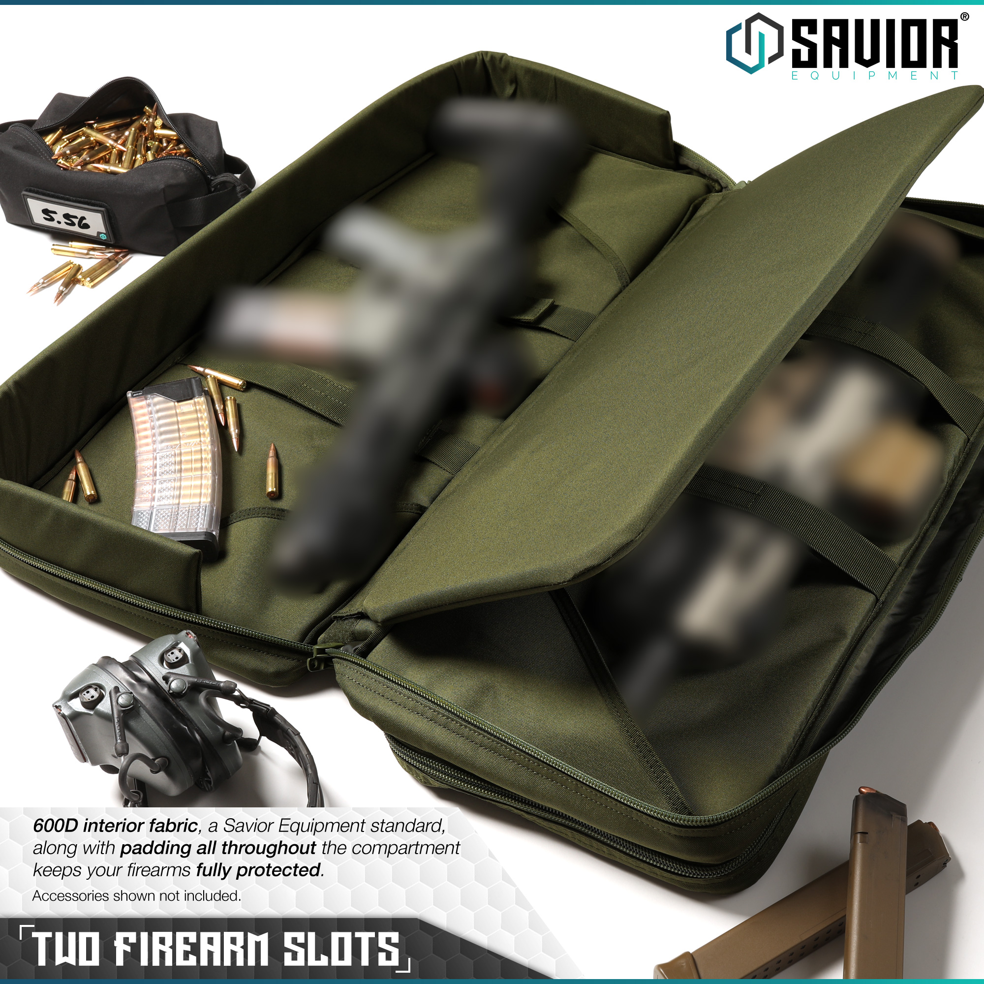 24" 28" 32" Savior Equipment Sub Shot Gun Pistol Soft Case Short Rifle Carry Bag - Picture 26 of 35