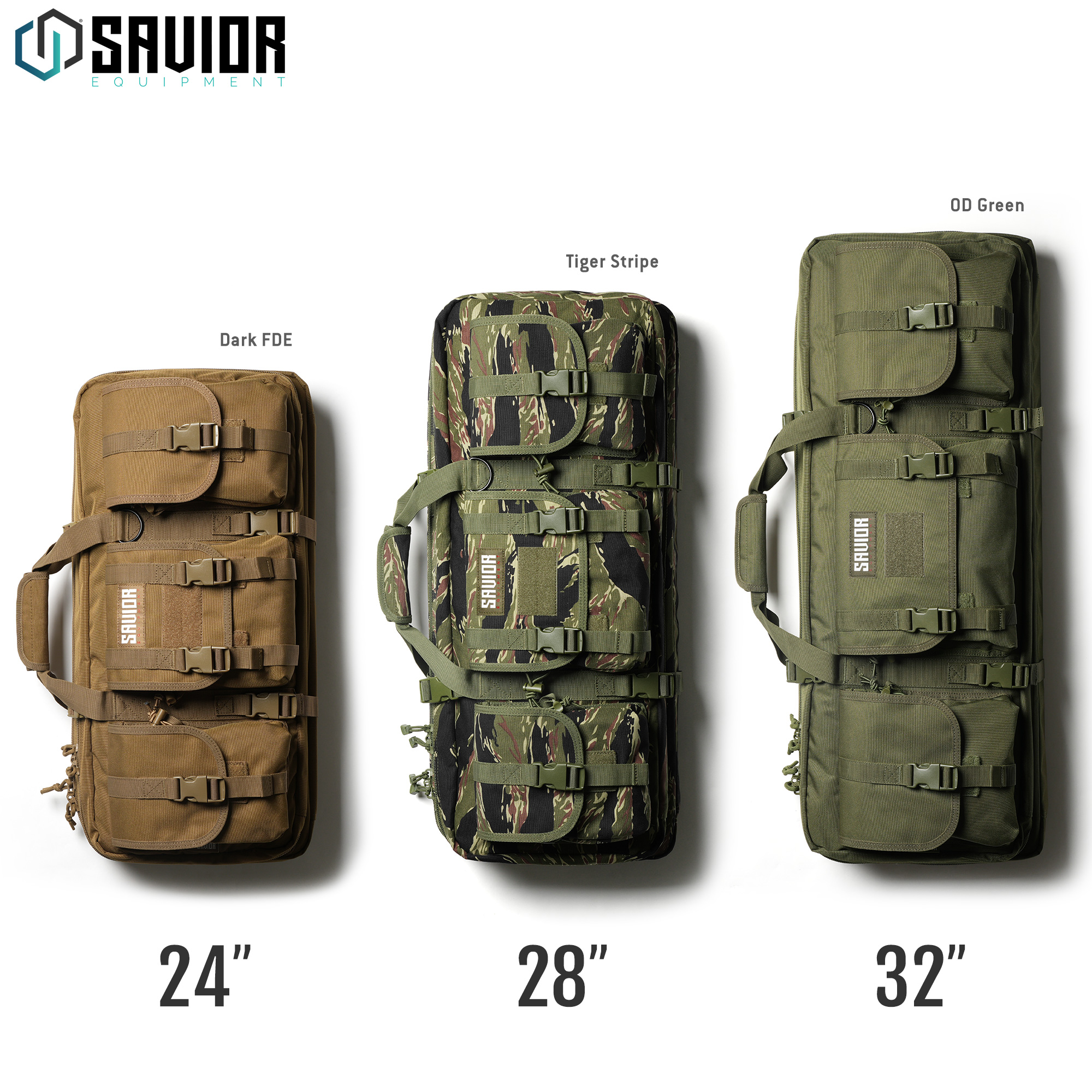 24" 28" 32" Savior Equipment Sub Shot Gun Pistol Soft Case Short Rifle Carry Bag - Picture 34 of 35