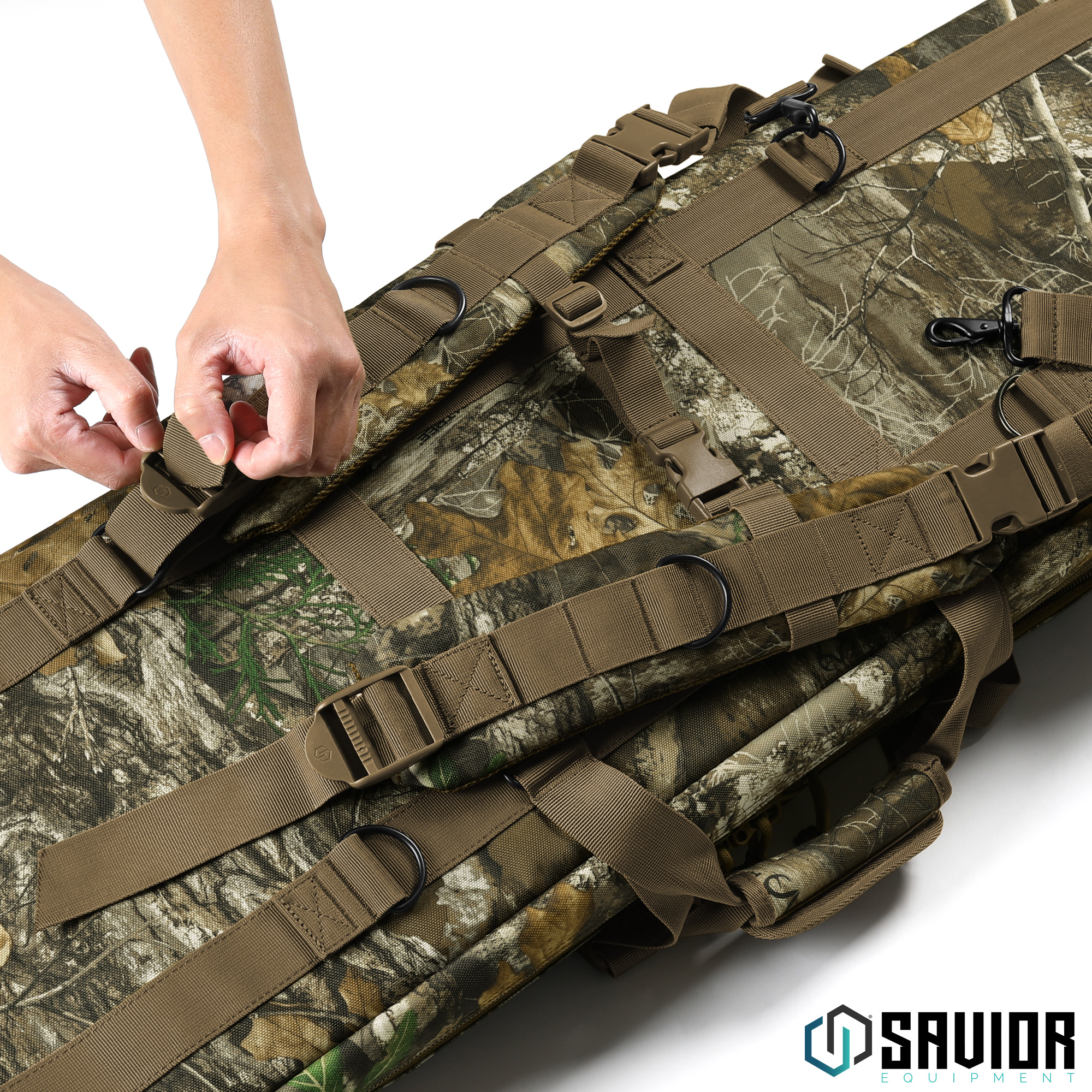 SAVIOR EQUIP Tactical Double Rifle Bag Gun Range Padded Soft Case 36 ...