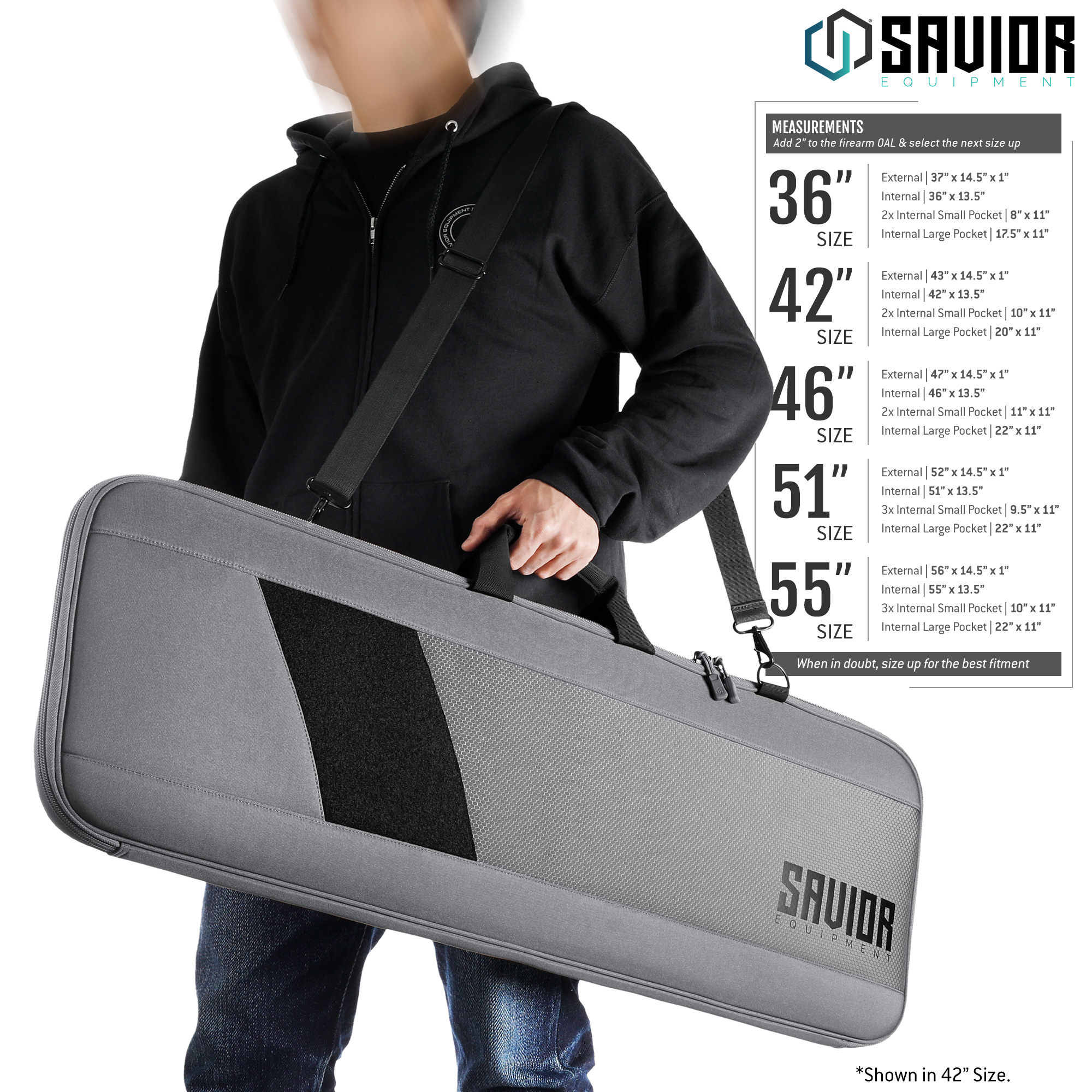 Savior Specialist Tactical Single Rifle Bag Padded Soft Case w/ Shoulder Strap