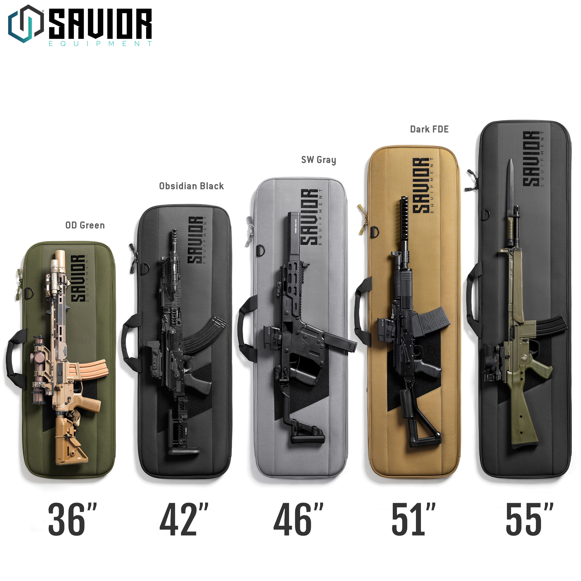 Savior Specialist Tactical Single Rifle Bag Padded Soft Case w ...