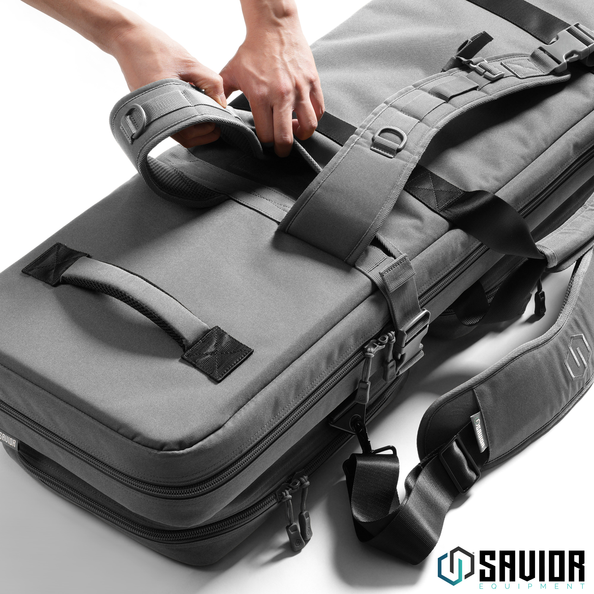 [SAVIOR] 47-55" Specialist Tactical Long Sniper Rifle Bag LRP w/ Scope Soft Case