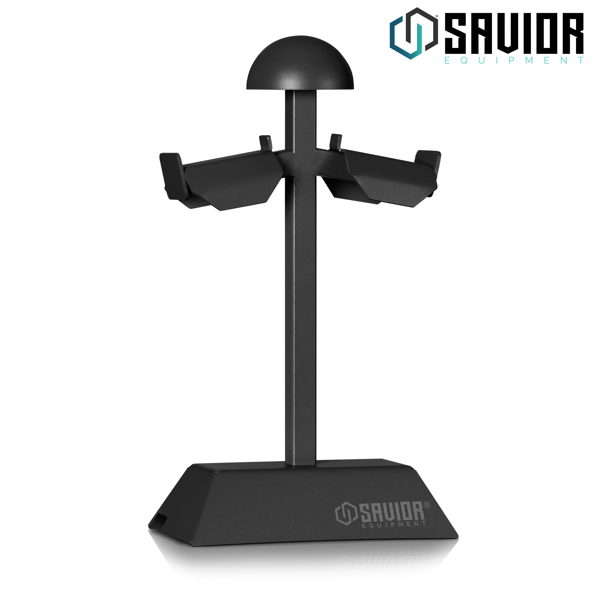 [STEEL] Tactical Gear Stand Duty Vest Plate Carrier Helmet Hanger Display Rack