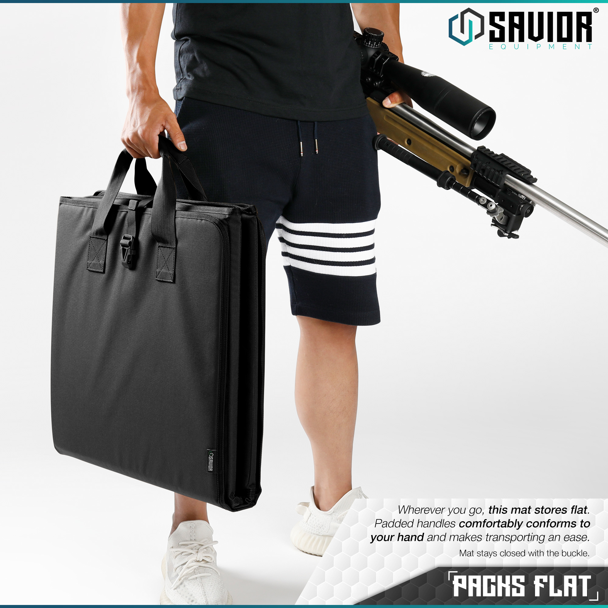 [SAVIOR] Tactical Foldable Shooting Mat Sniper Range Rest Ground Pad ...