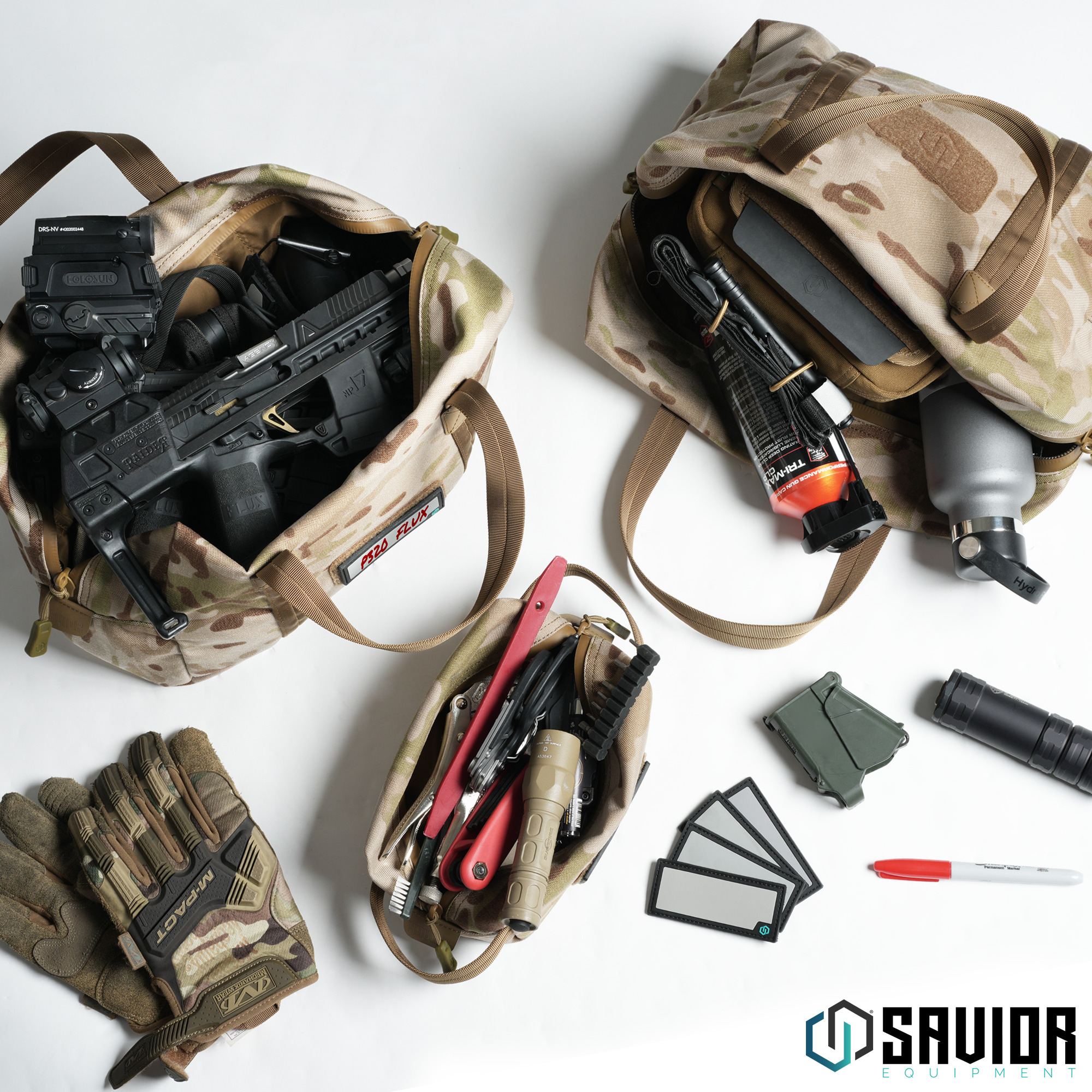 "SAVIOR" 2X Mini Hauler Ammo Storage Duffle Bag Range Gear Accessories Organizer - Picture 24 of 56